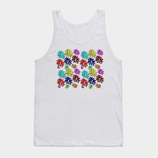 Colourful design pattern Tank Top